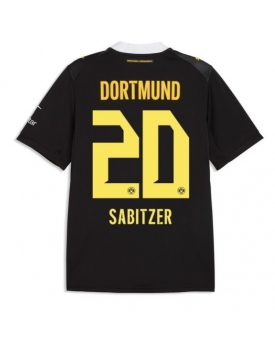 Borussia Dortmund Marcel Sabitzer #20 Maglia Gara Trasferta Repliche 2026-27 Maniche Corte Borussia Dortmund Marcel Sabitzer #20 Maglia Gara Trasferta Repliche 2026-27 Maniche Corte